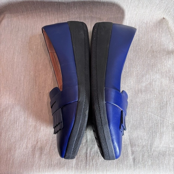 FITFLOP Sz 8.5 Comfort Almond Toe Tongue Toe Box Slip On Shoes Flats - Picture 4 of 10